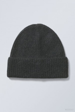 Weekday Pow Beanie Charecoal | KXHN8886