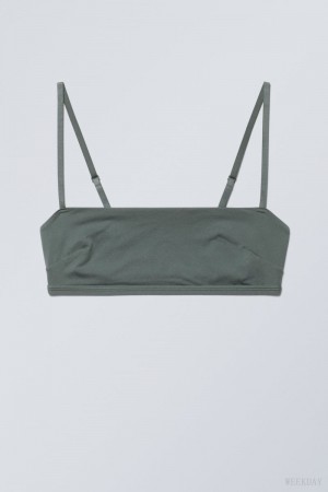 Weekday Soul Soft Bra Bra Grey | FMIG2595