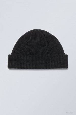 Weekday Stan Beanie Black | ACCX8793