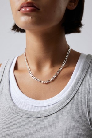 Weekday Teo Necklace Silver | ZPMJ3026