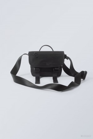 Weekday Tiny Messenger Bag Black | CMAY7674