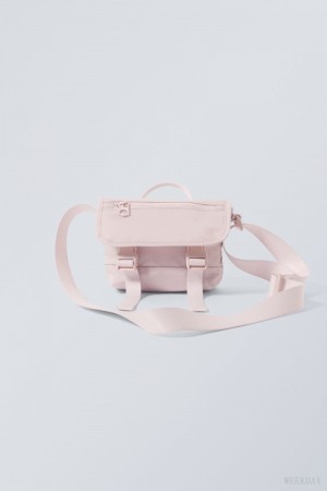 Weekday Tiny Messenger Bag Pink | PTDQ9387