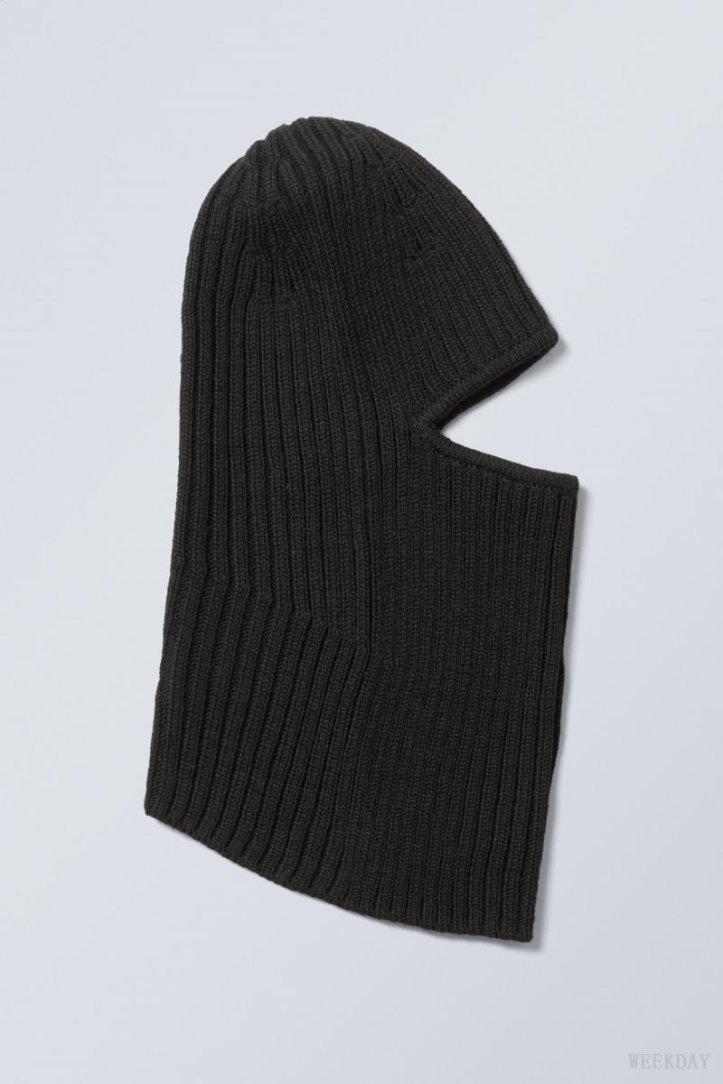 Weekday Bell Balaclava Black | PAIA2299