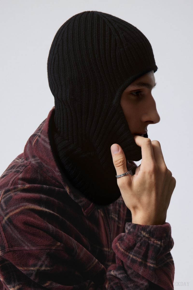 Weekday Bell Balaclava Black | PAIA2299