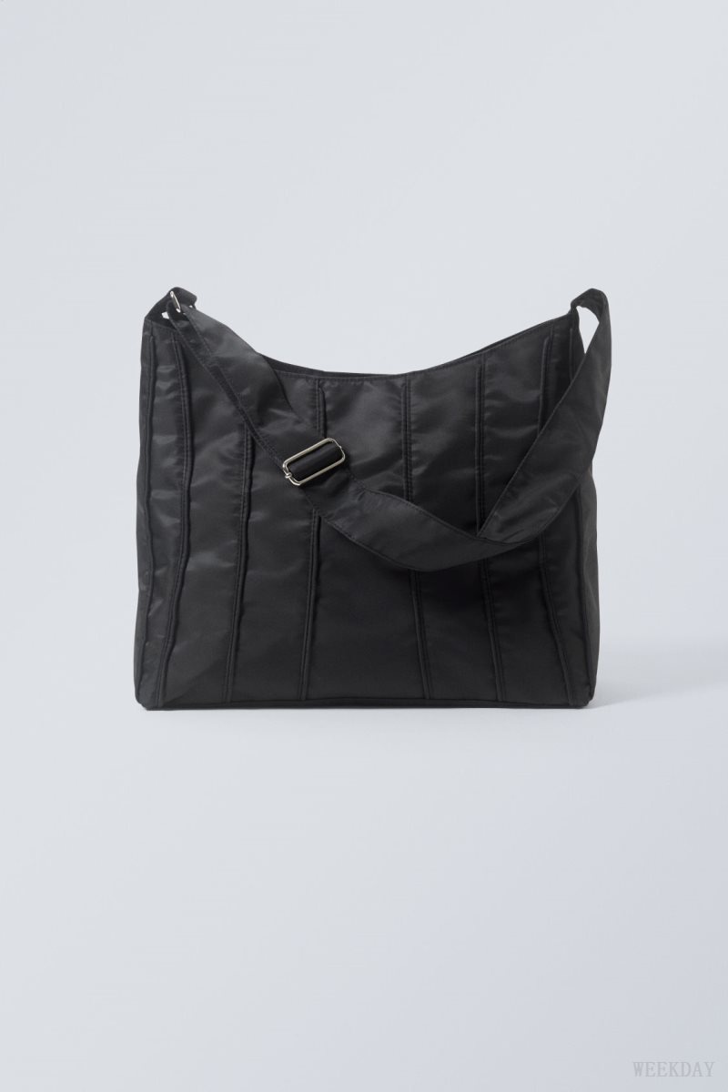 Weekday Bella Shoulder Bag Black | HIDE0141