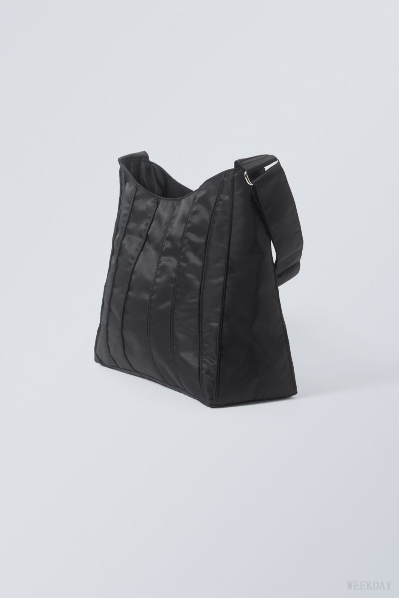 Weekday Bella Shoulder Bag Black | HIDE0141