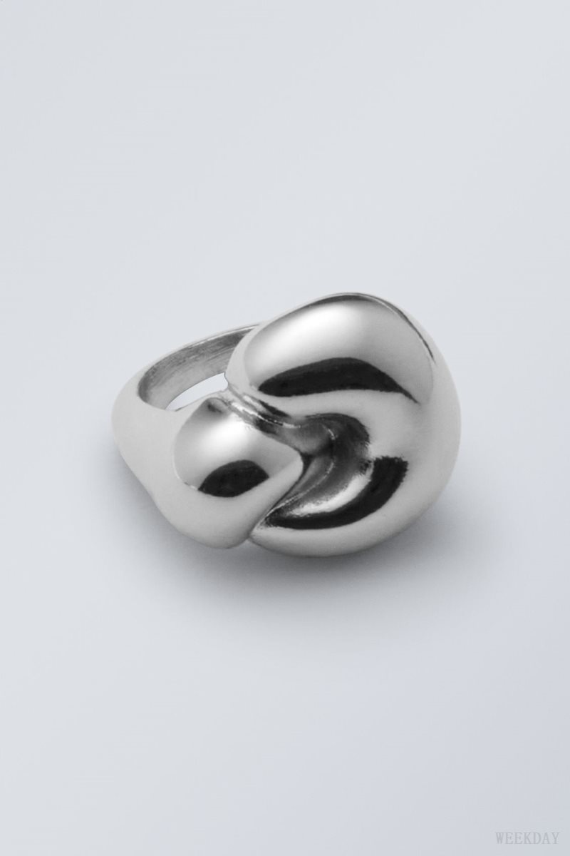 Weekday Bold Ring Silver | NSFO6140