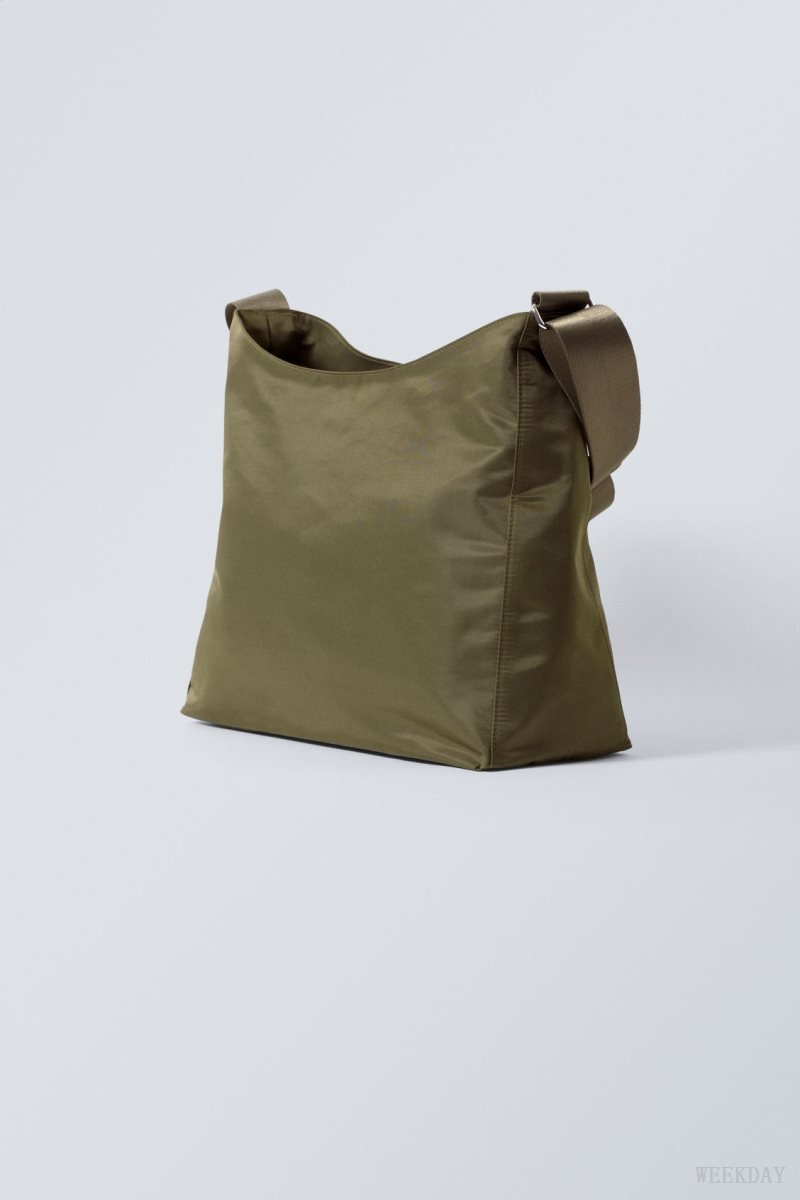 Weekday Carry Bag Khaki Green | NRQQ1420