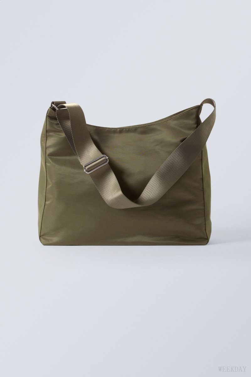 Weekday Carry Bag Khaki Green | NRQQ1420