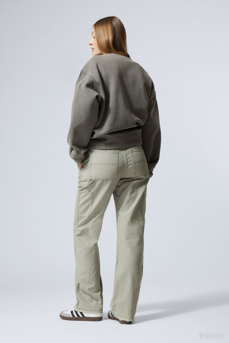 Weekday Mace Carpenter Trousers Grey | HGED7483