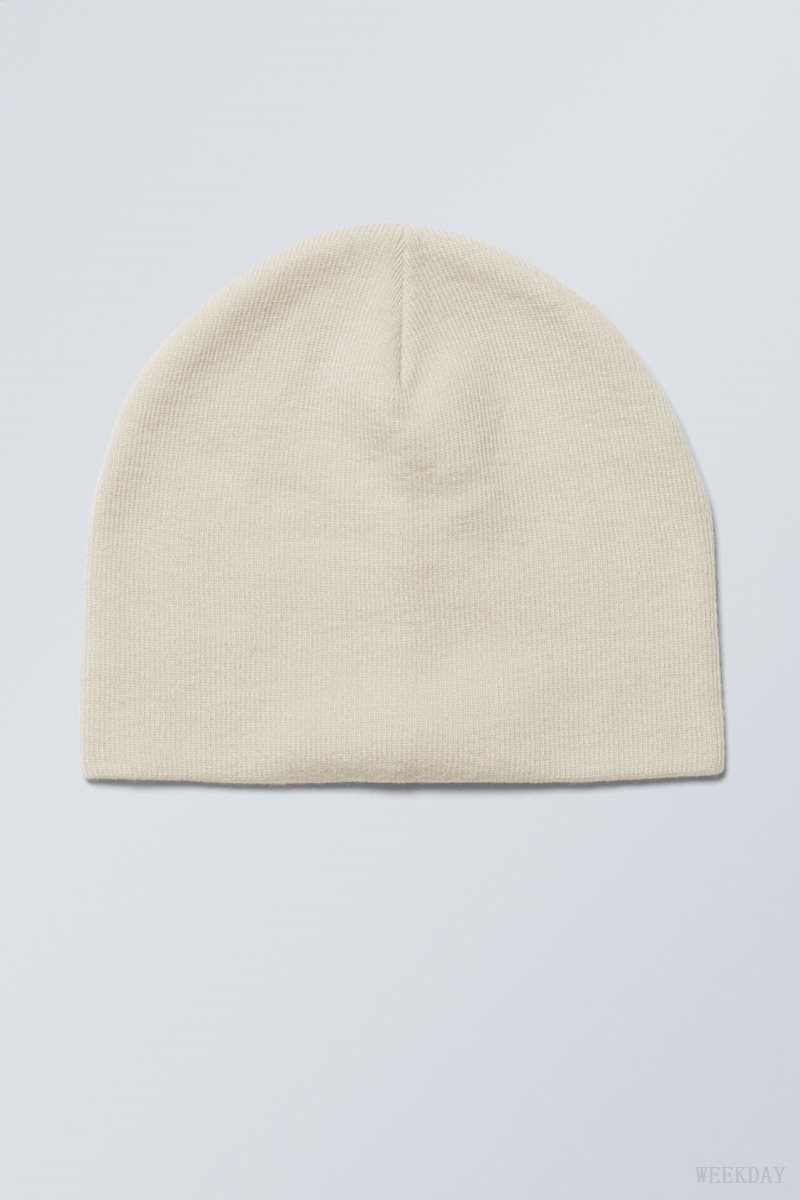 Weekday No Fold Beanie Light Mole | UPQM2516