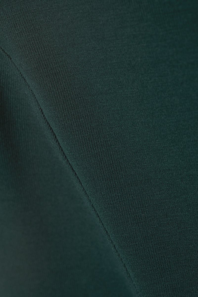 Weekday Slim Fitted Long Sleeve Dark Green | WIJT3298