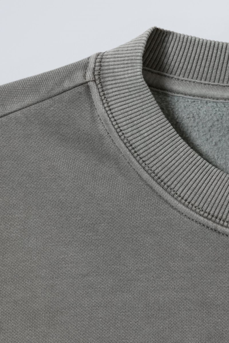 Weekday Standard Midweight Sweatshirt Grey | YCGQ2857