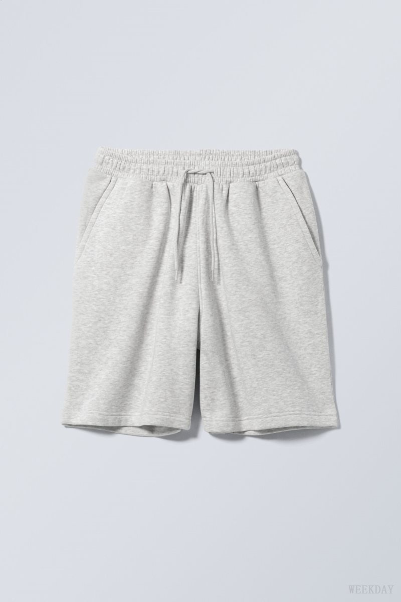 Weekday Standard Sweatshorts Grey | XGTL0456