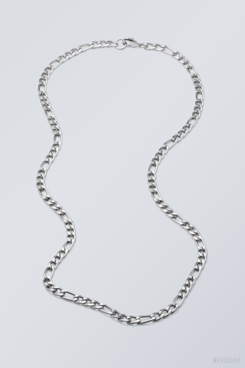 Weekday Teo Necklace Silver | ZPMJ3026