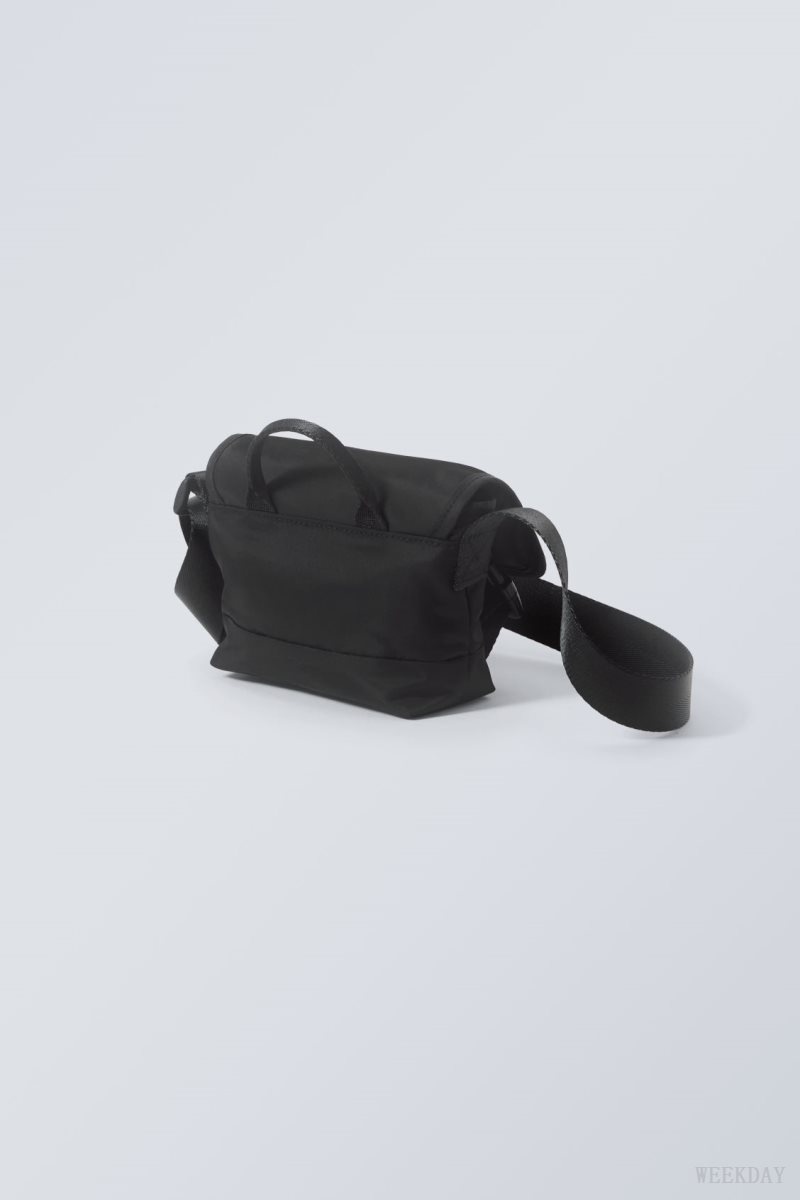 Weekday Tiny Messenger Bag Black | CMAY7674