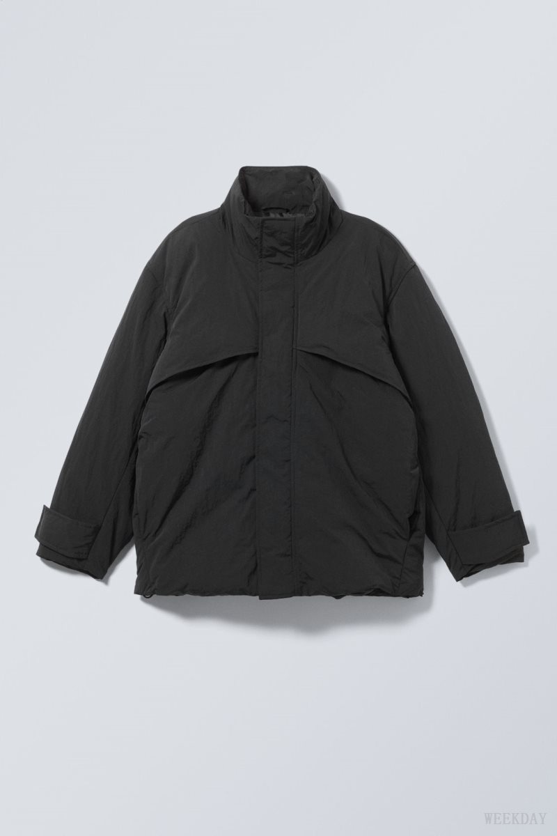 Weekday Windy Jacket Black | FBLU8273