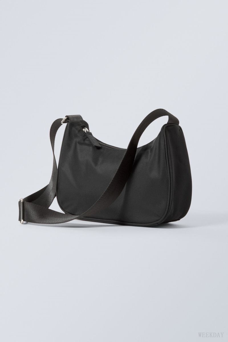 Weekday Zari Handbag Black | LKZP2758